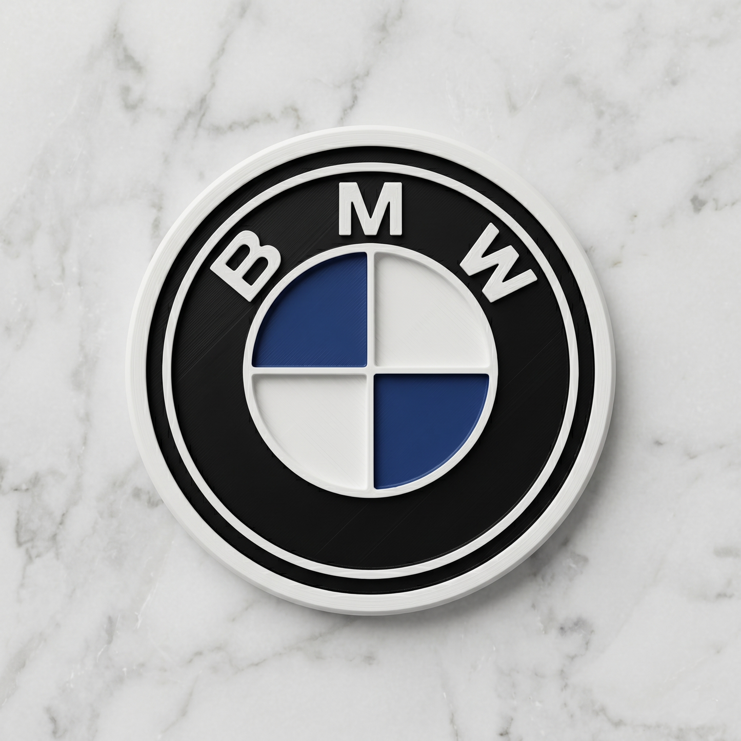 BMW Custom 3D Logo Coaster – Personalized Edition