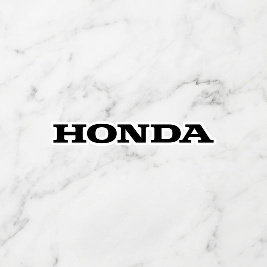 Honda Kiss-Cut Vinyl Sticker – Classic Stealth Edition