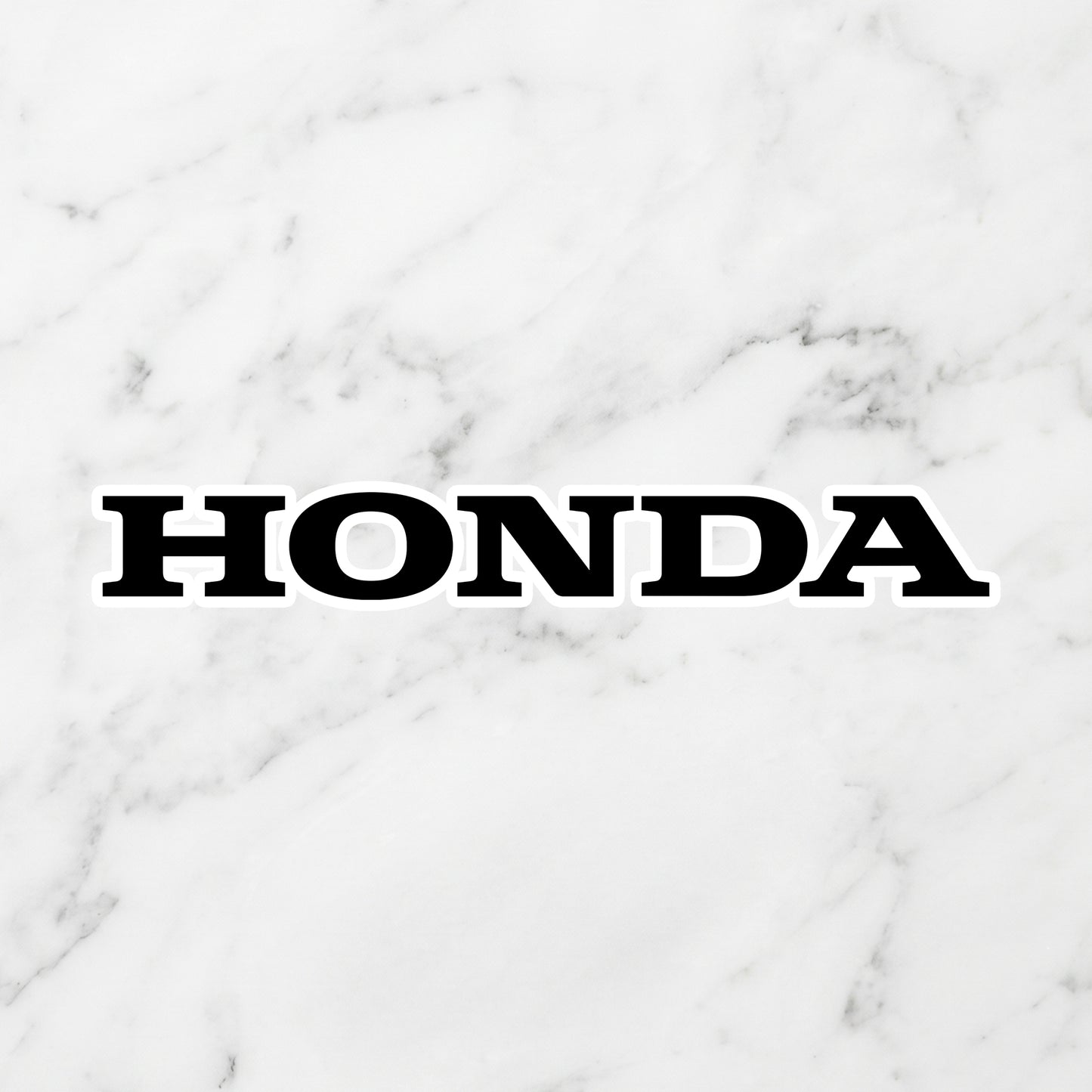 Honda Kiss-Cut Vinyl Sticker – Classic Stealth Edition