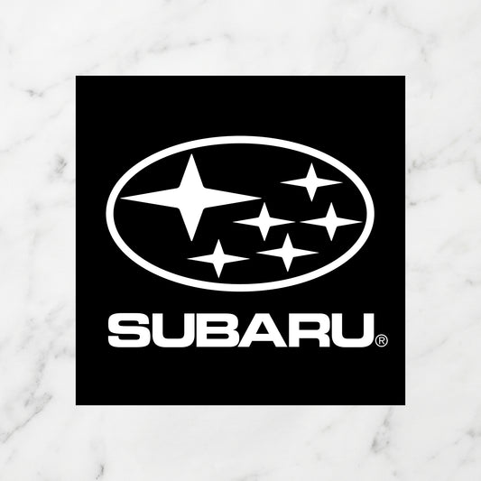 Subaru Kiss-Cut Vinyl Sticker – Rally Stealth Edition