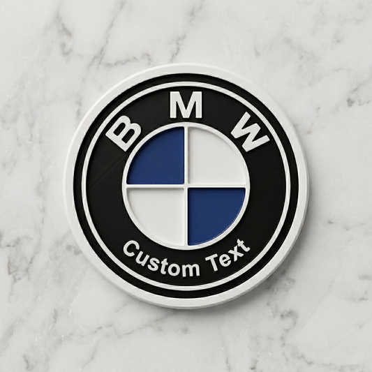 BMW Custom 3D Logo Coaster – Personalized Edition