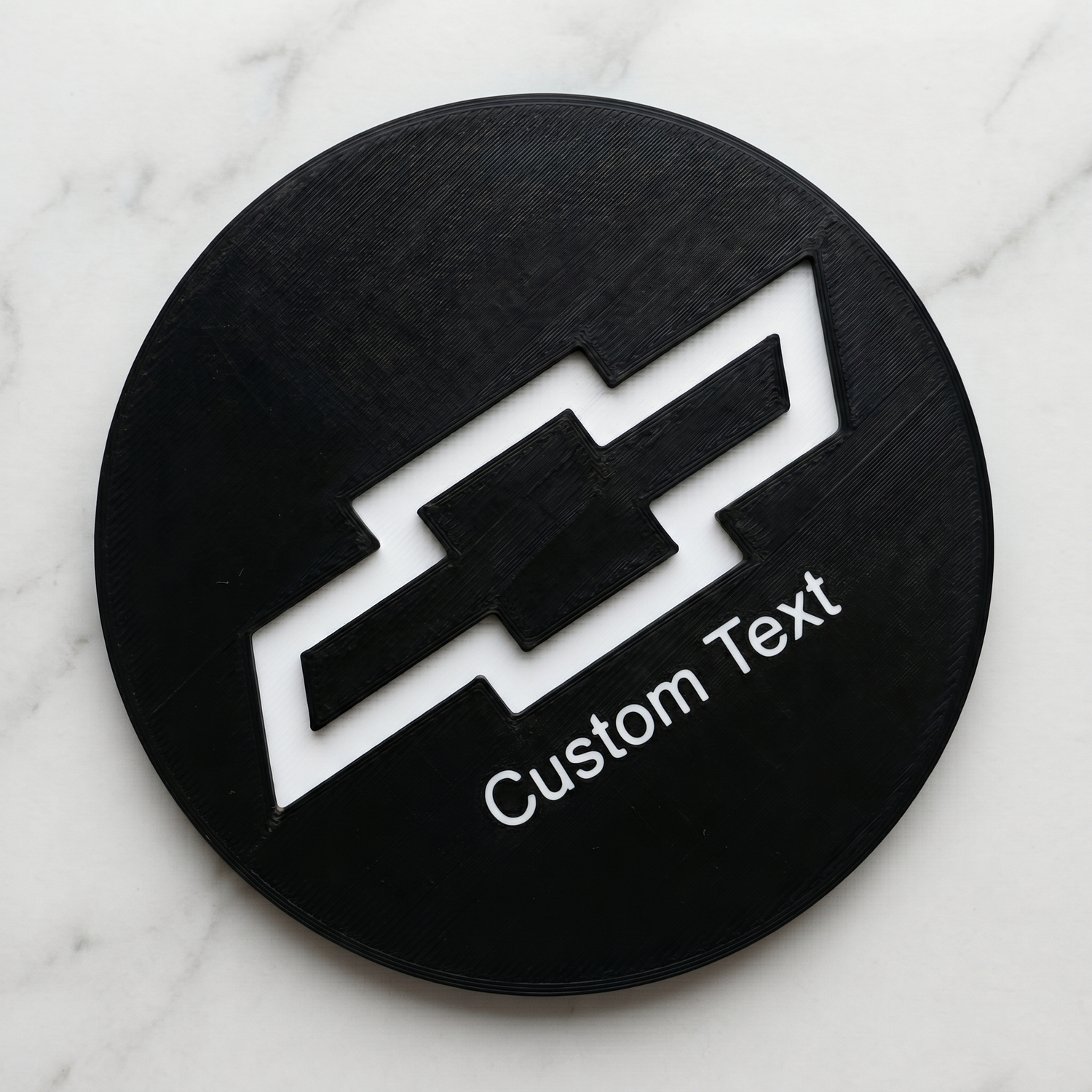 Chevrolet Custom 3D Logo Coaster – Personalized Edition