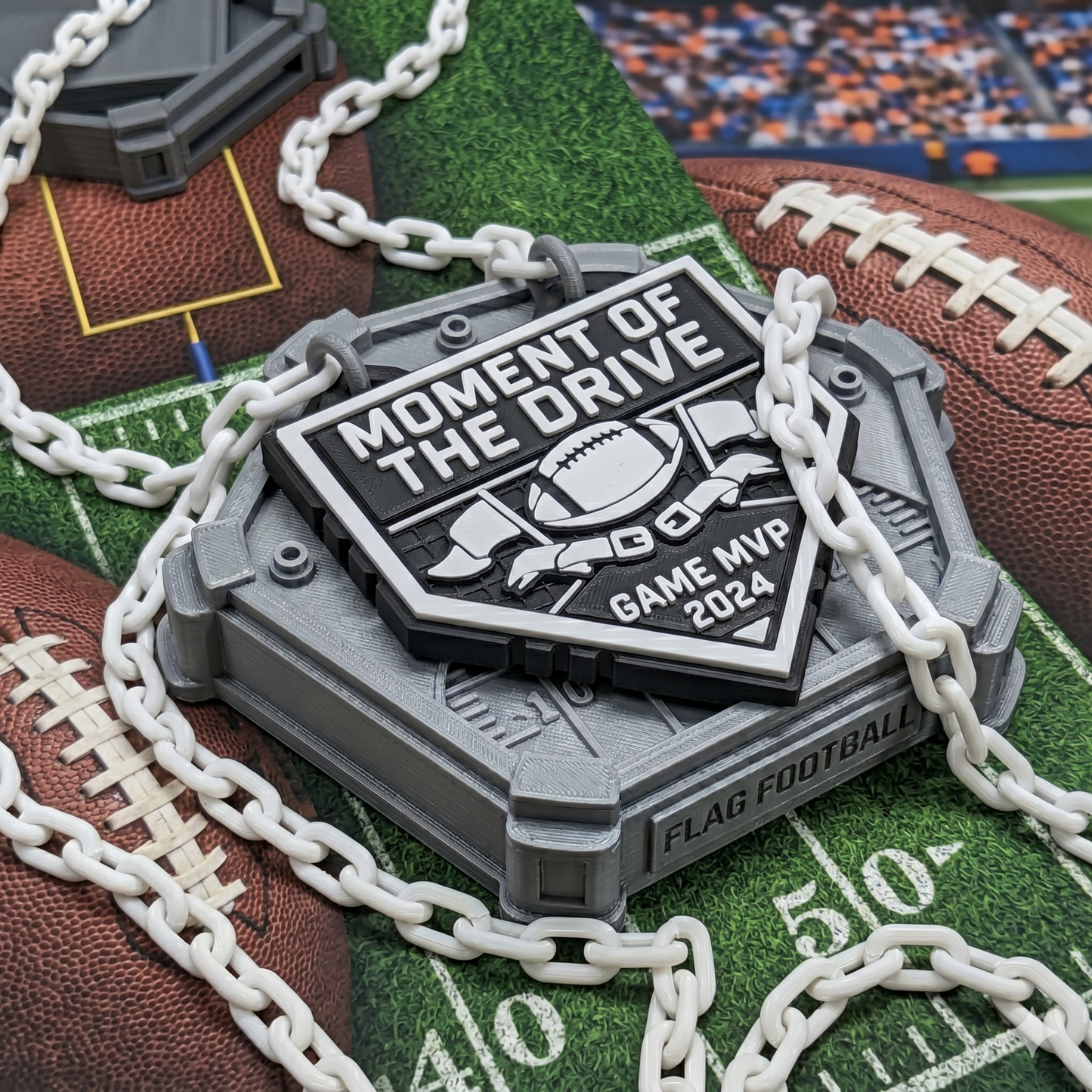 Custom 3D Printed Hype Chains