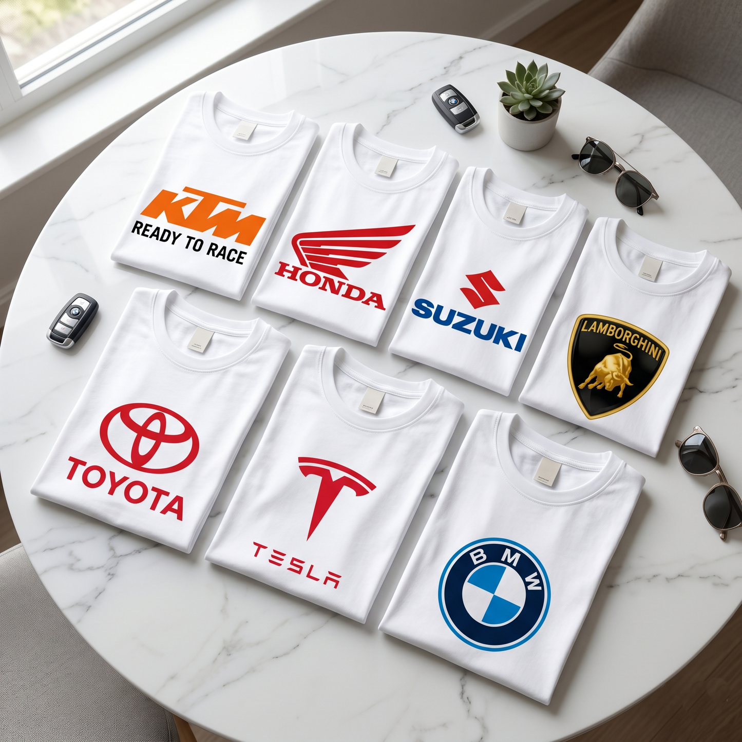 Custom Logo White Unisex Staple T-Shirt – Premium Business Swag & Custom Merch Tee