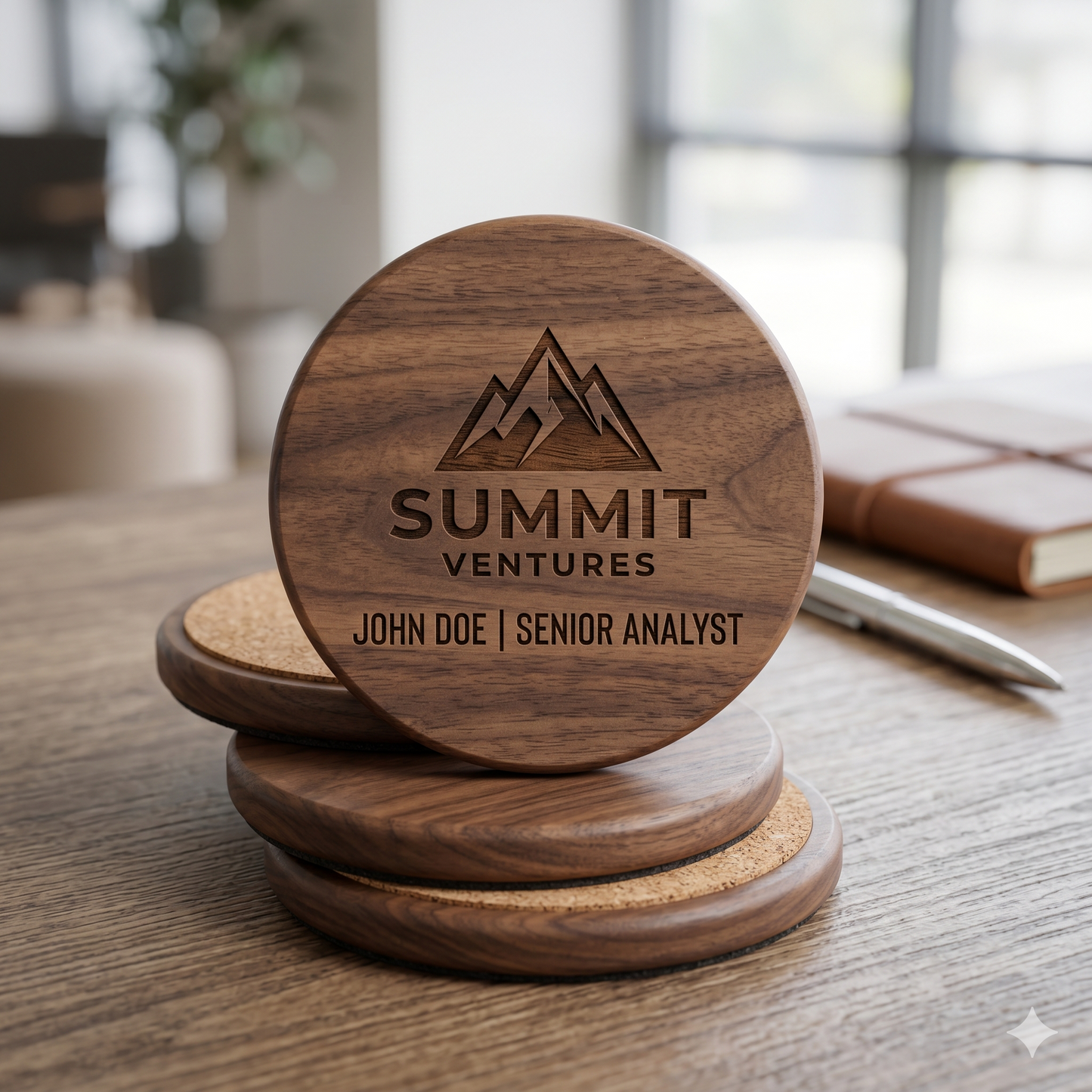 Personalized Coasters | Custom Laser Etched