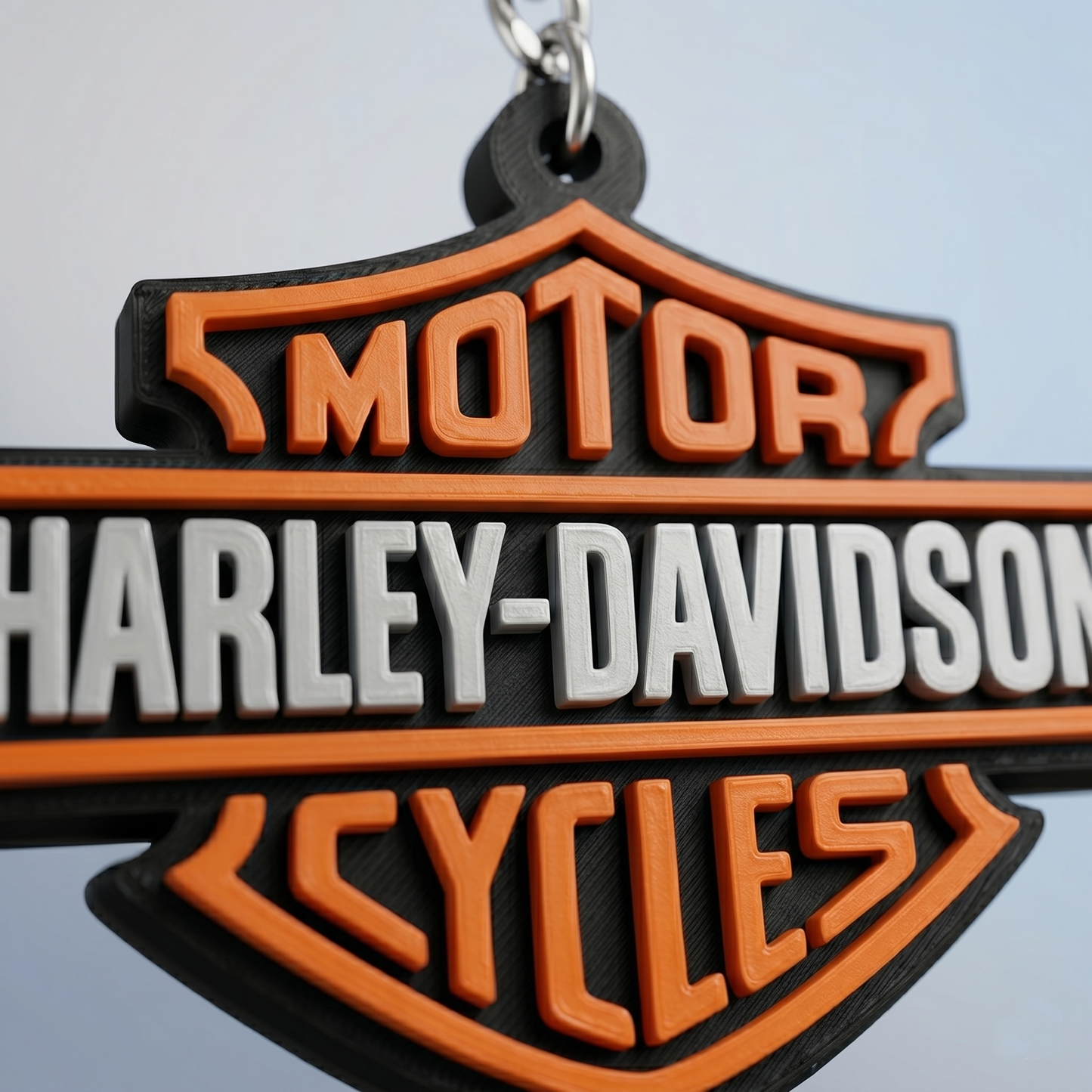 Harley-Davidson Bar & Shield Keychain