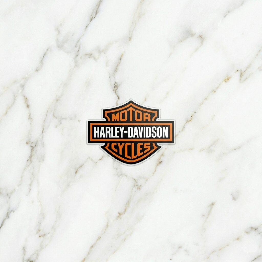 Harley-Davidson Logo Kiss-Cut Sticker