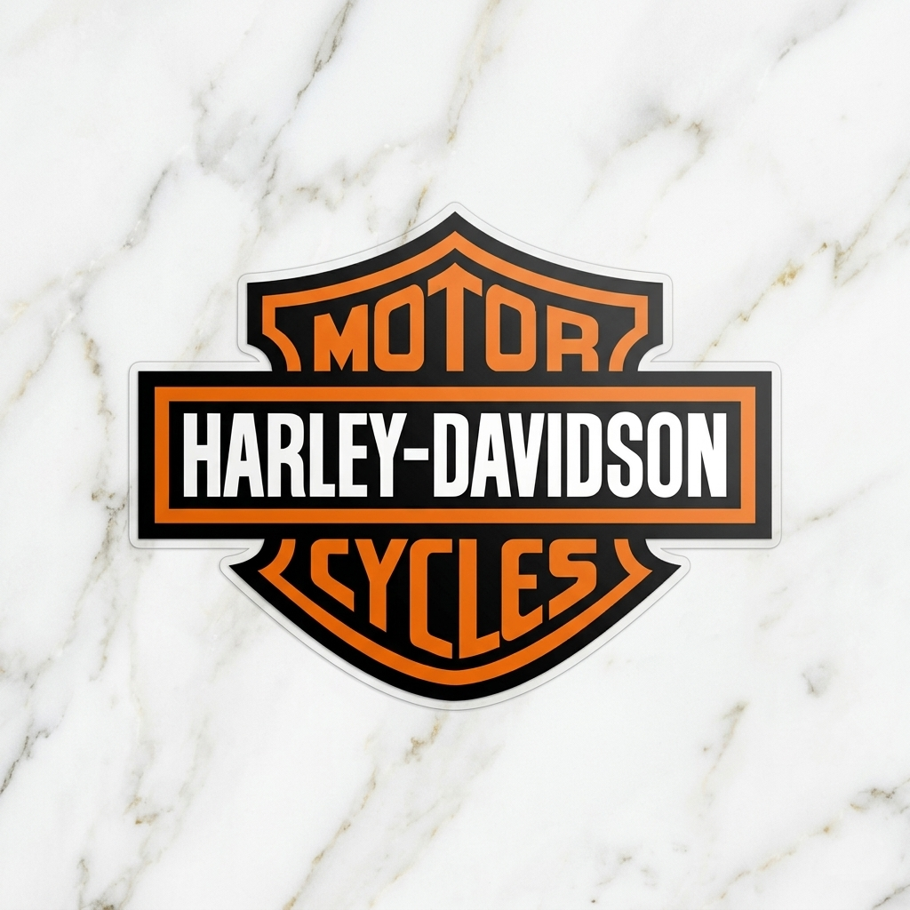 Harley-Davidson Logo Kiss-Cut Sticker