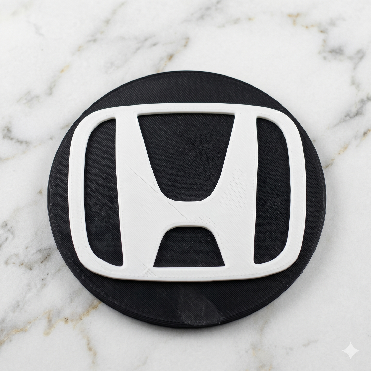 Honda Custom 3D Logo Coaster – Personalized Edition