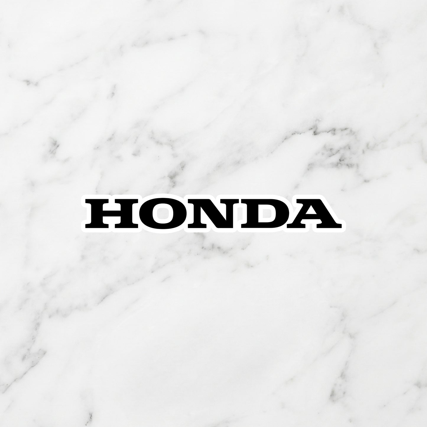 Honda  Kiss-Cut Vinyl Sticker – Classic Stealth Edition