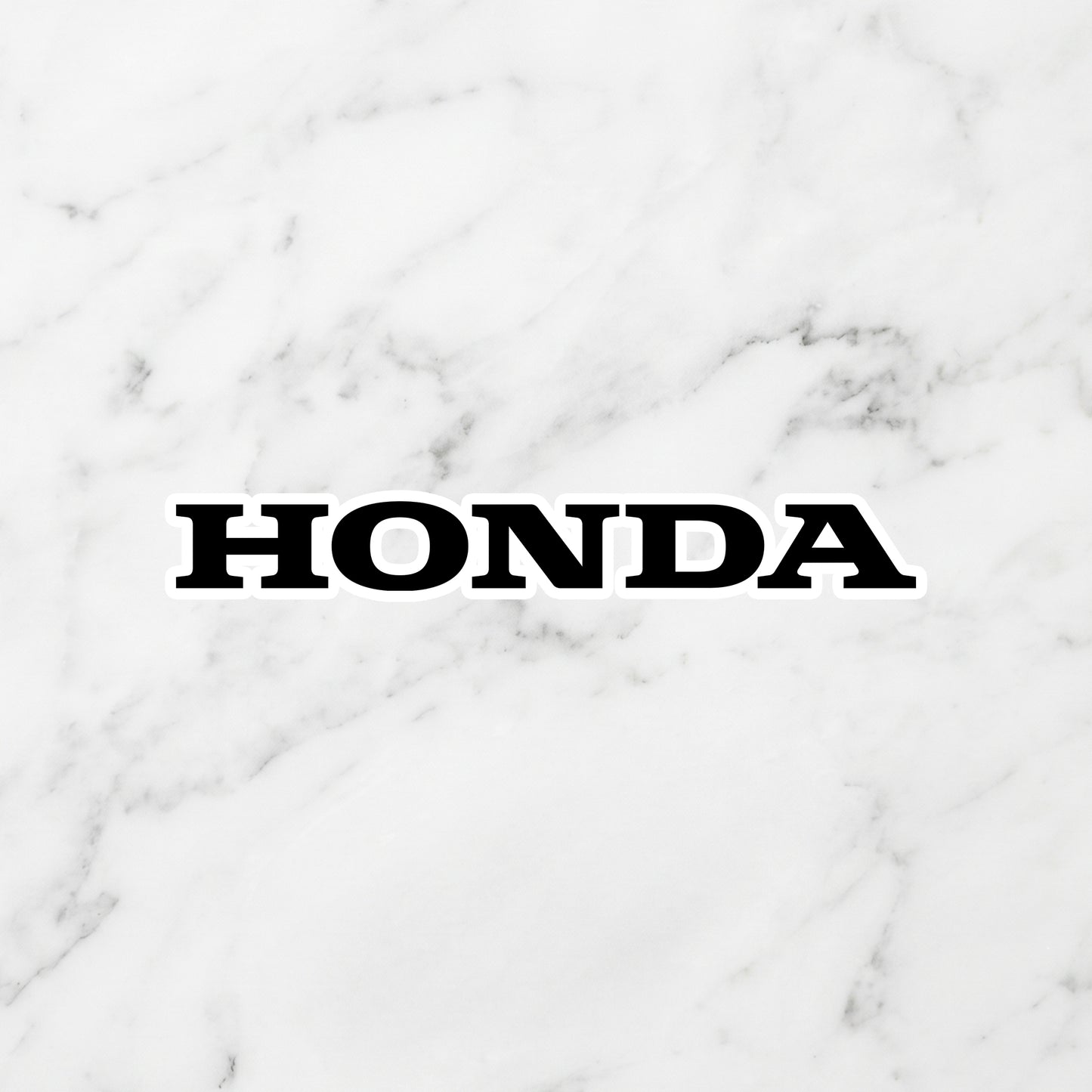 Honda  Kiss-Cut Vinyl Sticker – Classic Stealth Edition