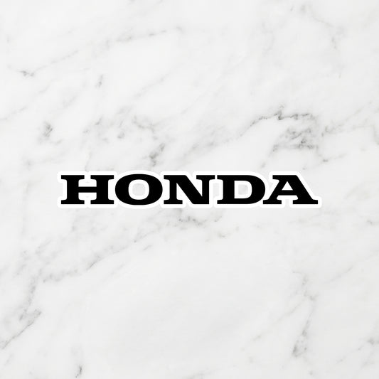Honda  Kiss-Cut Vinyl Sticker – Classic Stealth Edition