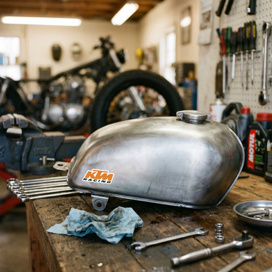 KTM Kiss-Cut Vinyl Sticker – Ready to Race Orange Edition
