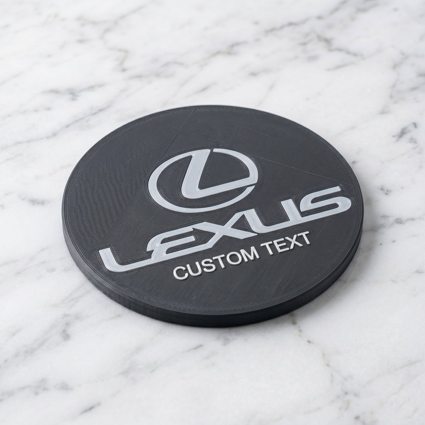 Lexus Custom 3D Logo Coaster – Personalized Edition