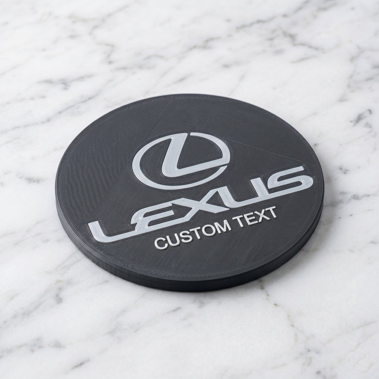 Lexus Custom 3D Logo Coaster – Personalized Edition