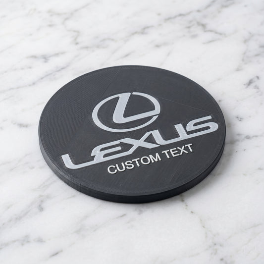 Lexus Custom 3D Logo Coaster – Personalized Edition