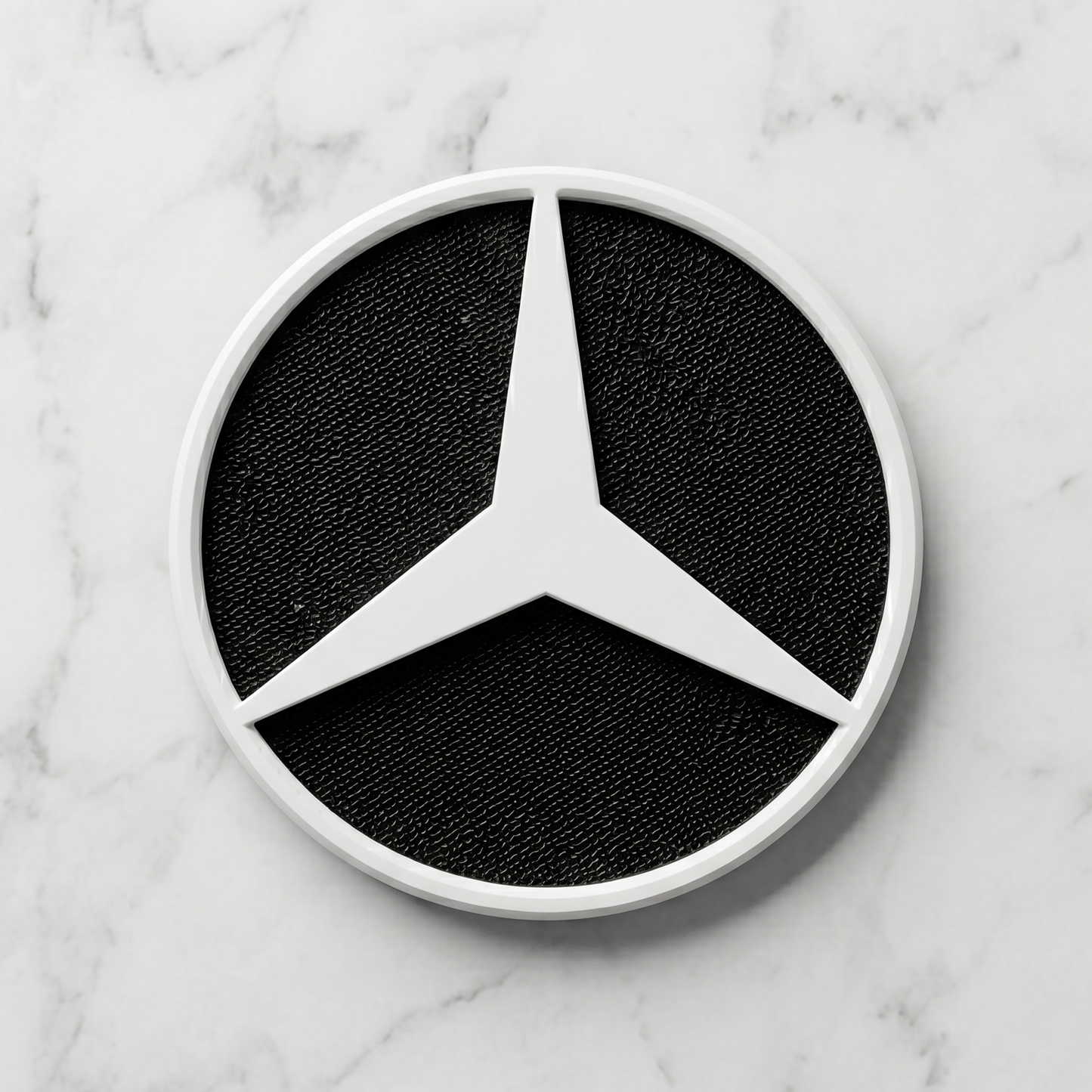 Mercedes Custom 3D Logo Coaster – Personalized Edition