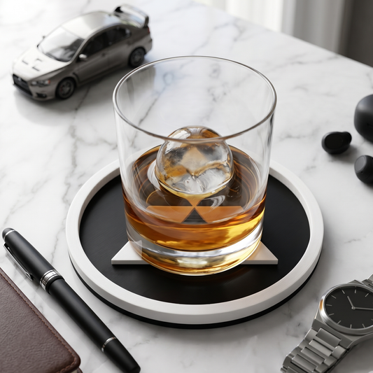 Mitsubishi Custom 3D Logo Coaster – Personalized Edition
