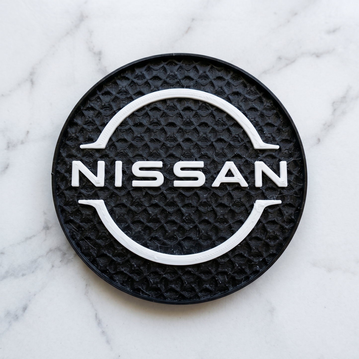 Nissan Custom 3D Logo Coaster – Personalized Edition