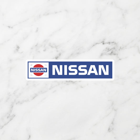 Nissan Heritage Logo Kiss-Cut Vinyl Sticker – Rising Sun Edition