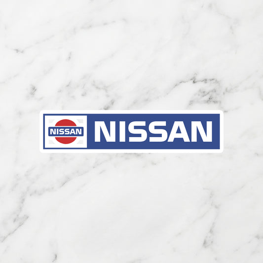 Nissan Heritage Logo Kiss-Cut Vinyl Sticker – Rising Sun Edition