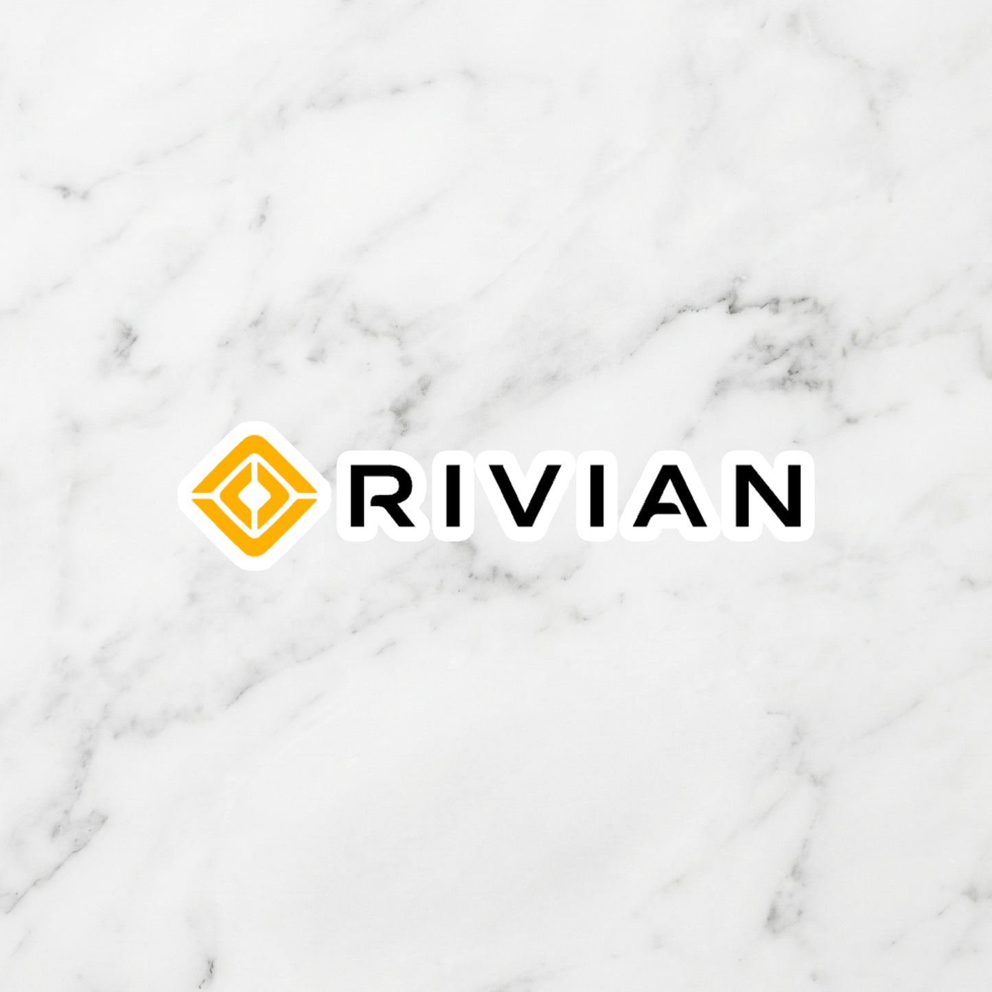 Rivian Compass Logo Kiss-Cut Vinyl Sticker – Adventure Ready Edition