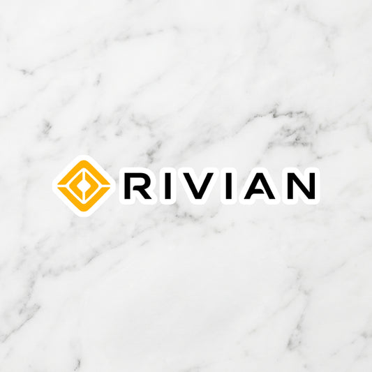 Rivian Compass Logo Kiss-Cut Vinyl Sticker – Adventure Ready Edition