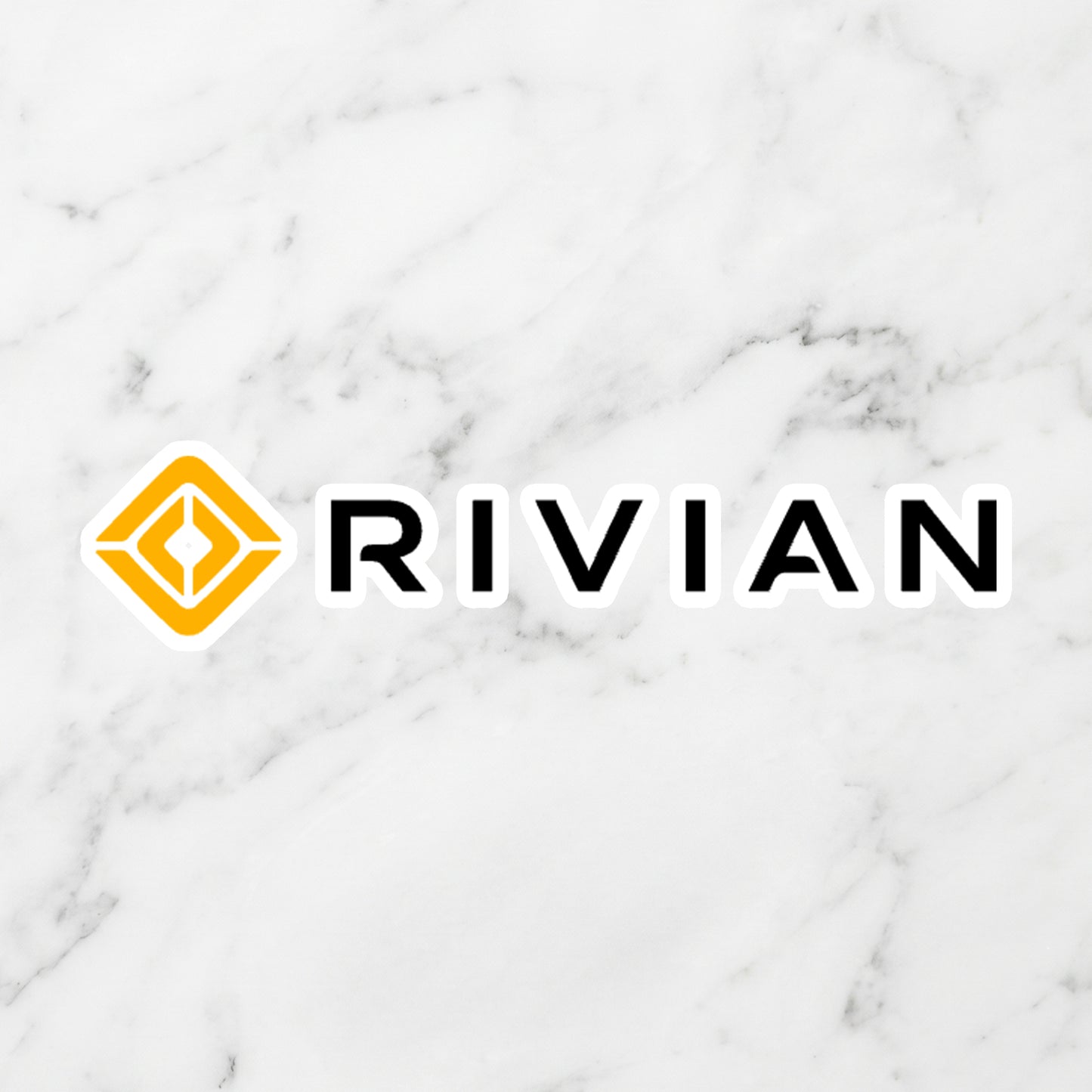 Rivian Compass Logo Kiss-Cut Vinyl Sticker – Adventure Ready Edition