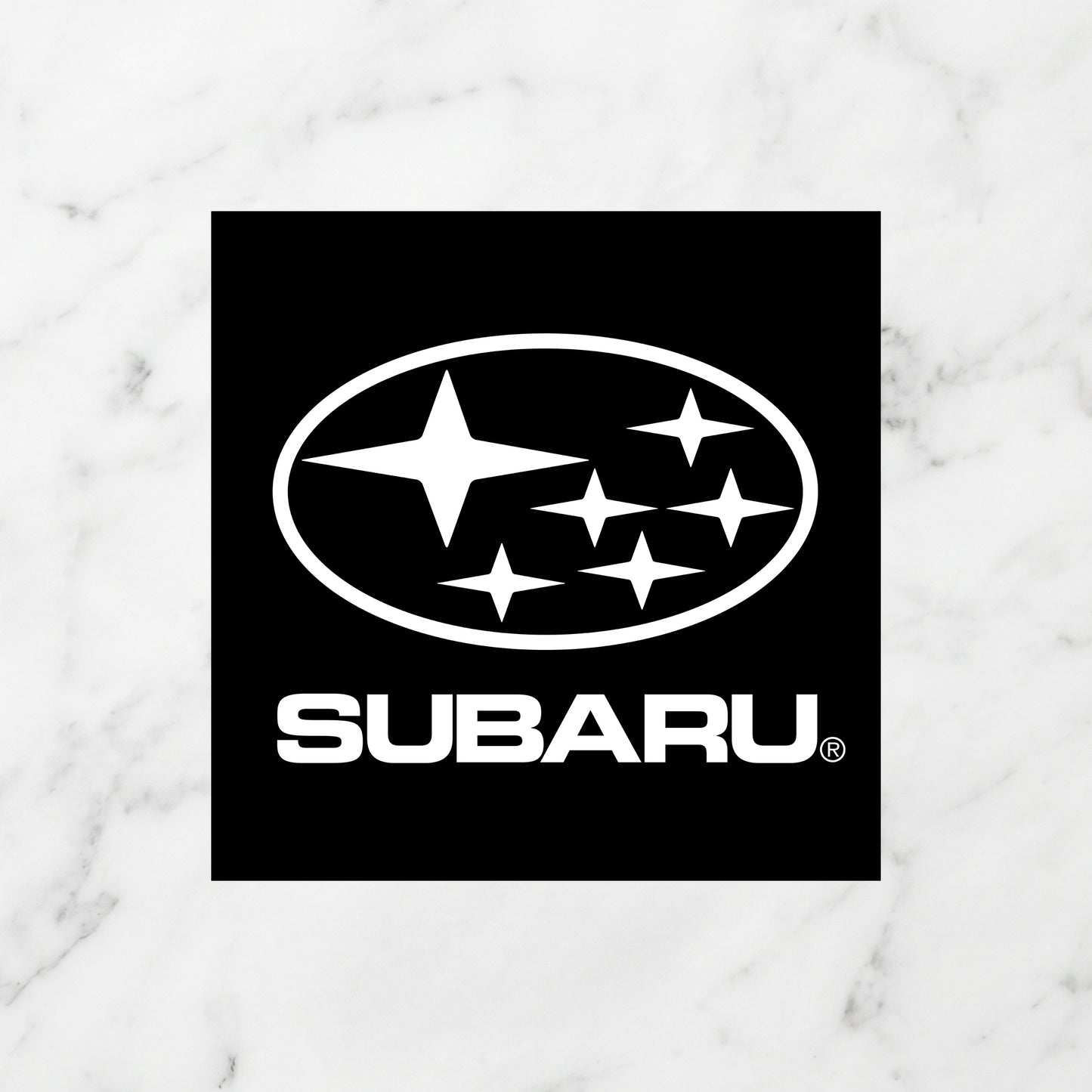 Subaru Kiss-Cut Vinyl Sticker – Rally Stealth Edition