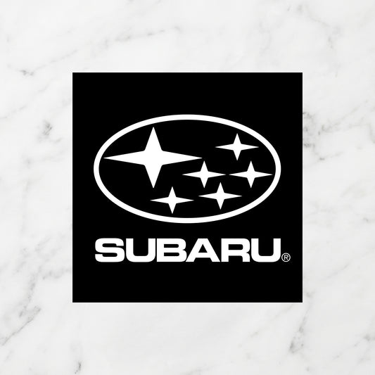 Subaru Kiss-Cut Vinyl Sticker – Rally Stealth Edition