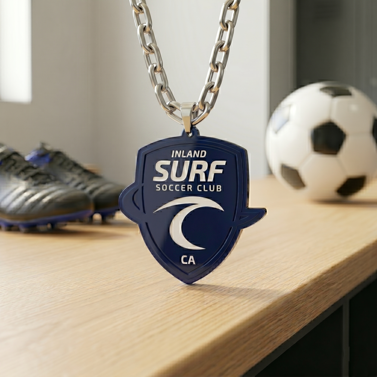 Custom Surf Soccer Hype Chain | Personalized Team Spirit Gear