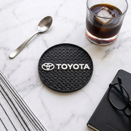 Toyota Custom 3D Logo Coaster – Personalized Edition