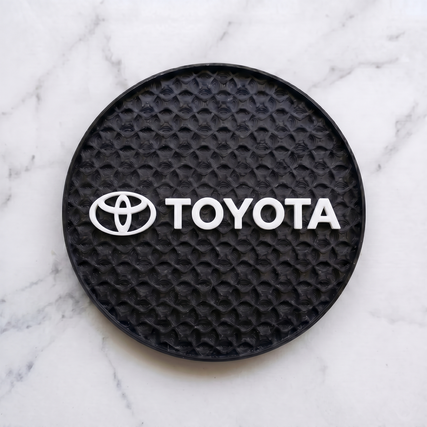 Toyota Custom 3D Logo Coaster – Personalized Edition